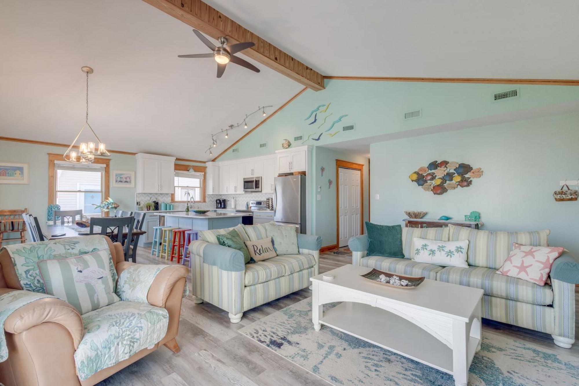 Coastal Home With Deck And Outdoor Shower Kill Devil Hills Luaran gambar