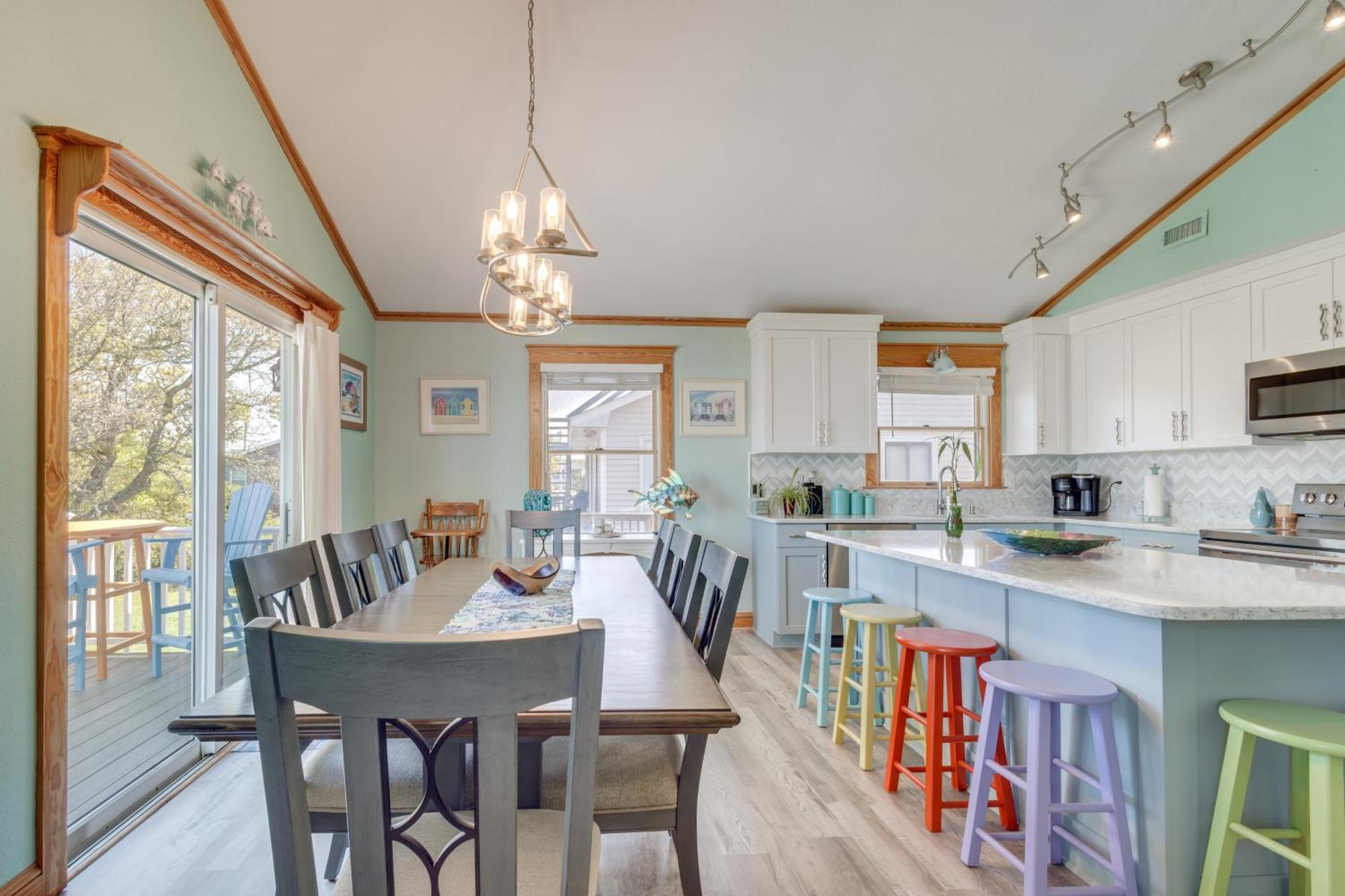 Coastal Home With Deck And Outdoor Shower Kill Devil Hills Luaran gambar