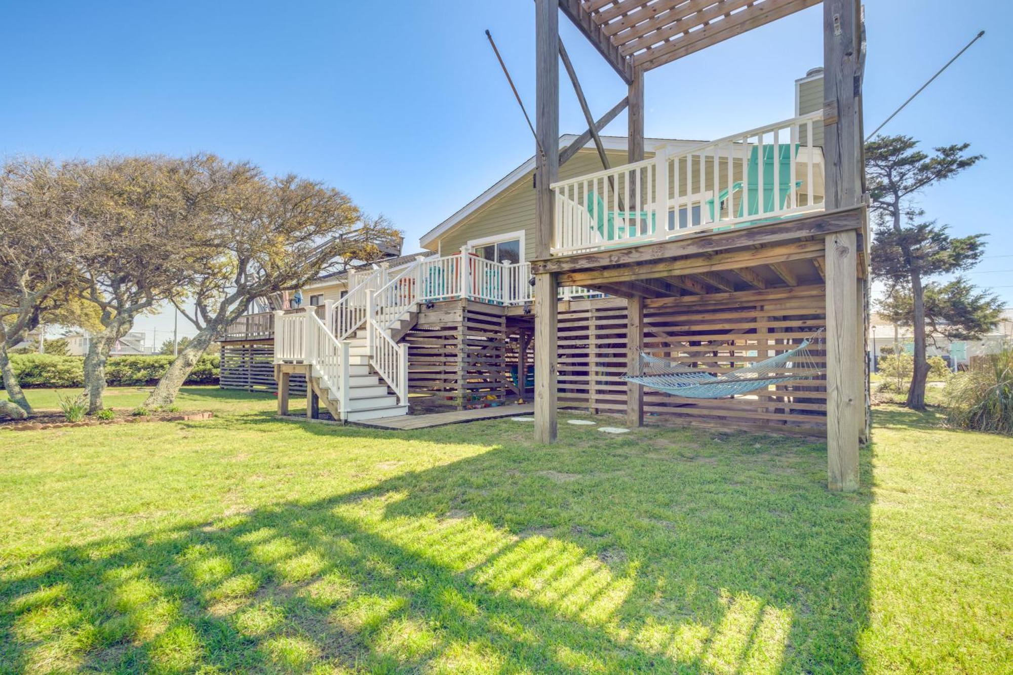 Coastal Home With Deck And Outdoor Shower Kill Devil Hills Luaran gambar