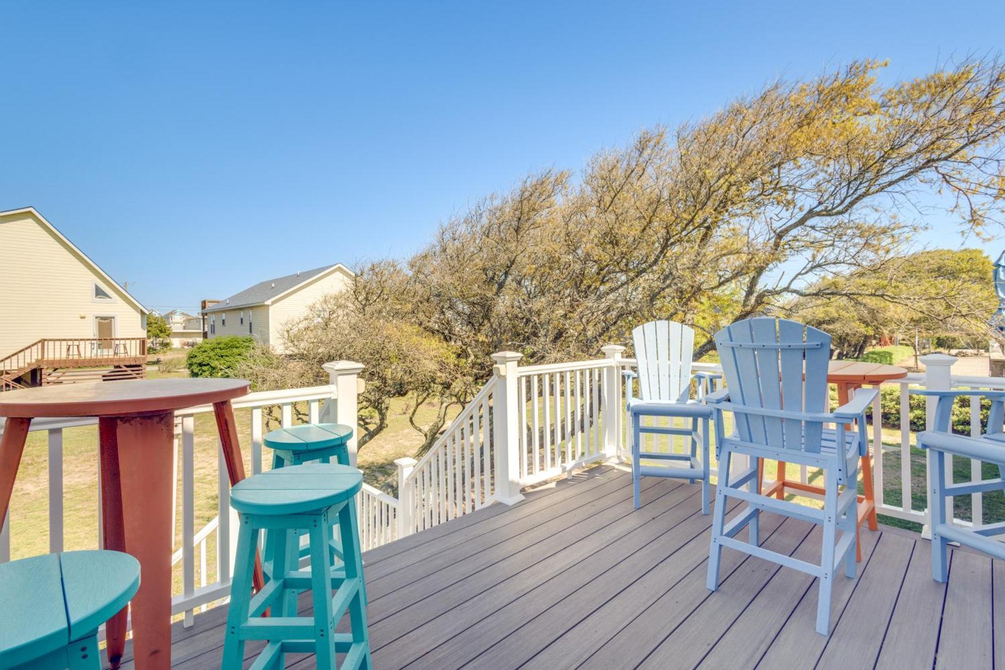 Coastal Home With Deck And Outdoor Shower Kill Devil Hills Luaran gambar